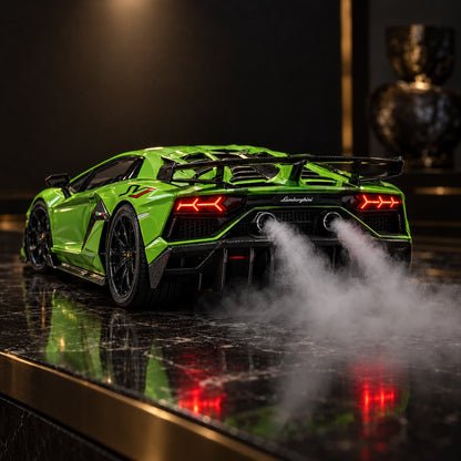 MistGarage Lamborghini Aventador SVJ mit Nebel
