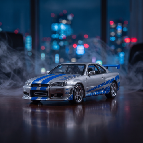 MistGarage Silver JDM R34