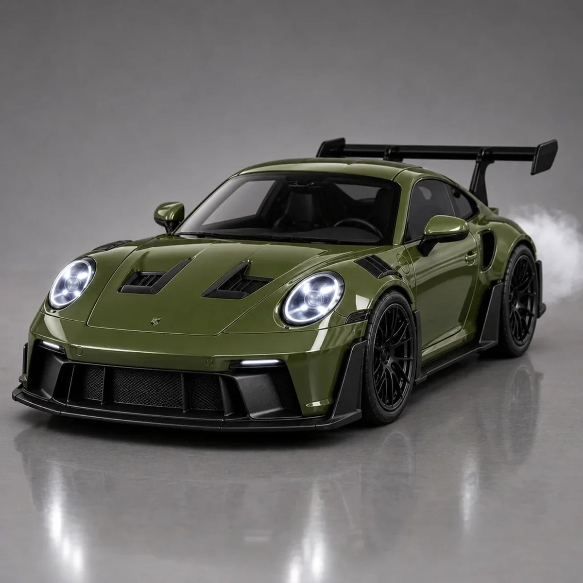 Porsche 911 GT3 RS Green Car Humidifier