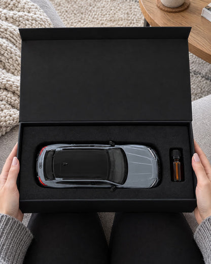 MistGarage Box mit Modellauto und Duftöl